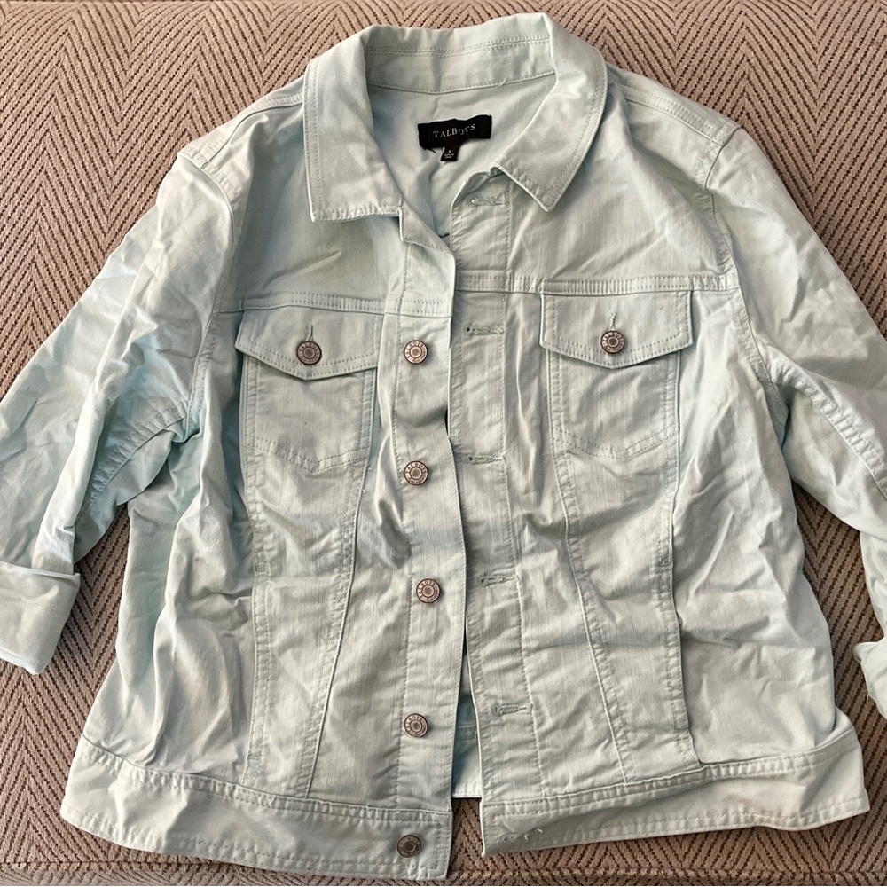 Talbots Jean Jacket